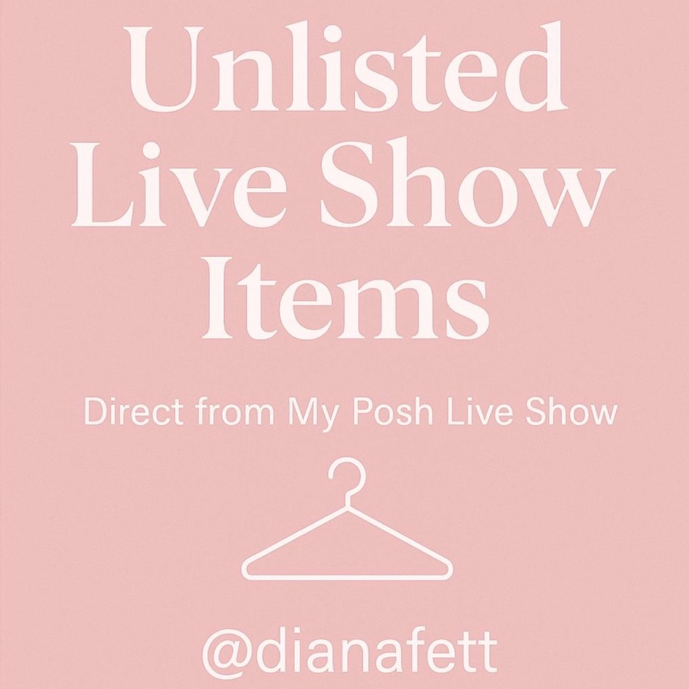 Unlisted Live Show Items
